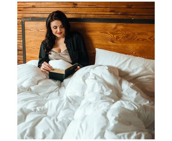 Одеяло MirSon шерстяное Deluxe Italy Hand Made 165 деми 140x205 см (2200000460202), изображение 6 Одеяло MirSon шерстяное Deluxe Italy Hand Made 165 деми 140x205 см (2200000460202), изображение 6