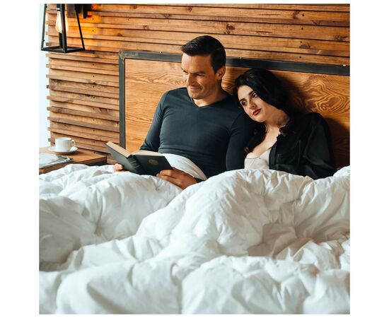 Ковдра MirSon вовняна Deluxe Italy Hand Made 166 зима 140x205 см (2200000460264), зображення 4