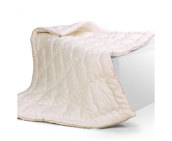 Одеяло MirSon шерстяное Mikrosatin Gold Woolen Hand Made 167 лето 155x215 см (2200000460318), изображение 10