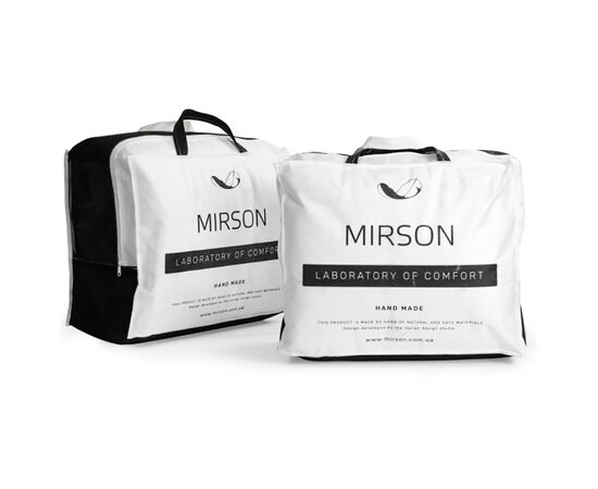 Одеяло MirSon шерстяное Mikrosatin Gold Woolen Hand Made 167 лето 155x215 см (2200000460318), изображение 2