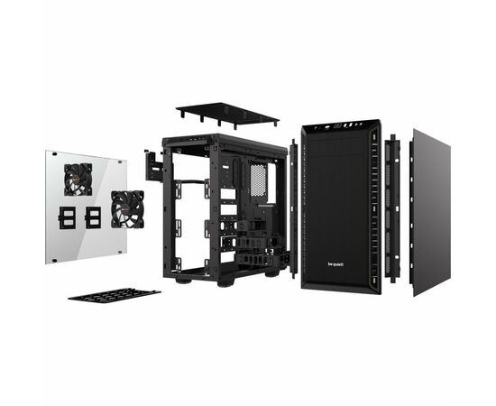 Корпус Be quiet! Pure Base 600 Window Black (BGW21), изображение 8 Корпус Be quiet! Pure Base 600 Window Black (BGW21), изображение 8