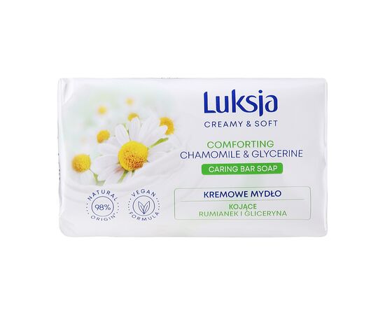 Тверде мило Luksja Camomile & Glycerin 90 г (5900998006303/5900536348773)