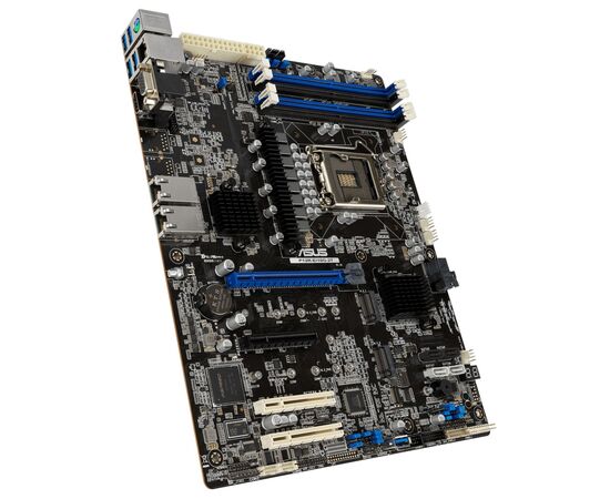 Серверная материнская плата ASUS P12R-E/10G-2T з ASMB10 (90SB0AI0-M1UAY0), изображение 2 Серверная материнская плата ASUS P12R-E/10G-2T з ASMB10 (90SB0AI0-M1UAY0), изображение 2