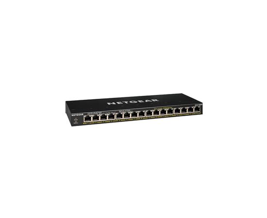 Коммутатор сетевой Netgear GS316P-100EUS, изображение 2 Коммутатор сетевой Netgear GS316P-100EUS, изображение 2