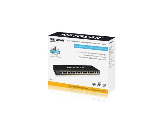 Коммутатор сетевой Netgear GS316P-100EUS, изображение 5 Коммутатор сетевой Netgear GS316P-100EUS, изображение 5