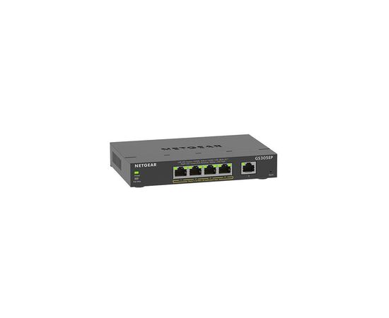 Коммутатор сетевой Netgear GS305EP-100PES, изображение 2 Коммутатор сетевой Netgear GS305EP-100PES, изображение 2