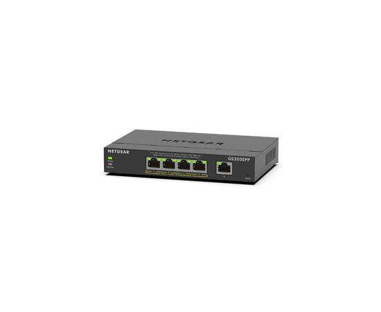 Коммутатор сетевой Netgear GS305EPP-100PES, изображение 3 Коммутатор сетевой Netgear GS305EPP-100PES, изображение 3