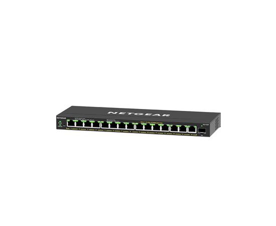 Коммутатор сетевой Netgear GS316EP-100PES, изображение 2 Коммутатор сетевой Netgear GS316EP-100PES, изображение 2