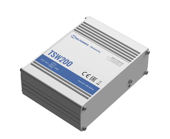 Комутатор мережевий Teltonika TSW200, зображення 2 Комутатор мережевий Teltonika TSW200, зображення 2