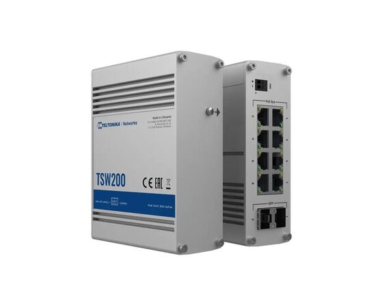 Комутатор мережевий Teltonika TSW200, зображення 6 Комутатор мережевий Teltonika TSW200, зображення 6