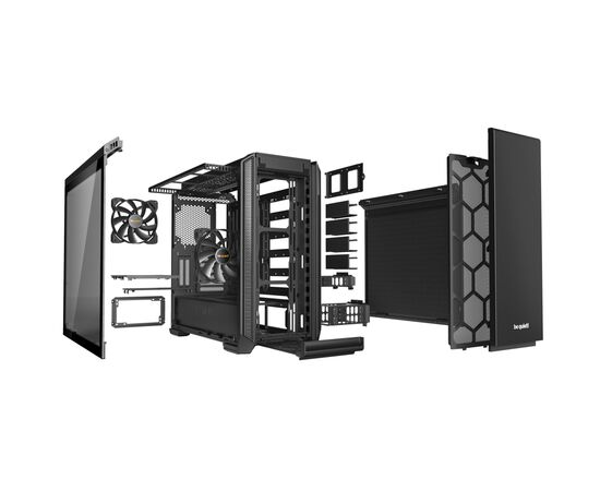 Корпус Be quiet! Silent Base 601 Window Black (BGW26), изображение 9 Корпус Be quiet! Silent Base 601 Window Black (BGW26), изображение 9