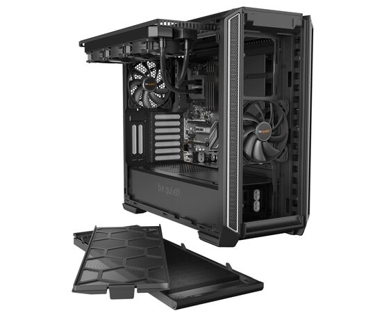 Корпус Be quiet! Silent Base 601 Window Silver (BGW27), изображение 8 Корпус Be quiet! Silent Base 601 Window Silver (BGW27), изображение 8