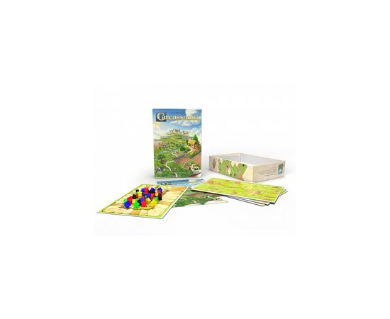 Настольная игра Feelindigo Каркассон 3.0 Река и Аббат (Carcassonne 3.0, Украинский) (FI22045), изображение 2 Настольная игра Feelindigo Каркассон 3.0 Река и Аббат (Carcassonne 3.0, Украинский) (FI22045), изображение 2