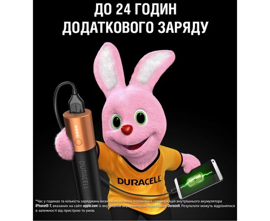 Батарея универсальная Duracell 3350mAh Black/Copper (5000394025592), изображение 2 Батарея универсальная Duracell 3350mAh Black/Copper (5000394025592), изображение 2