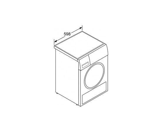 Сушильная машина Bosch WTH85204UA, изображение 6 Сушильная машина Bosch WTH85204UA, изображение 6