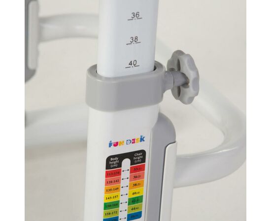 Парта со стулом FunDesk Lavoro Grey (221873), изображение 6 Парта со стулом FunDesk Lavoro Grey (221873), изображение 6