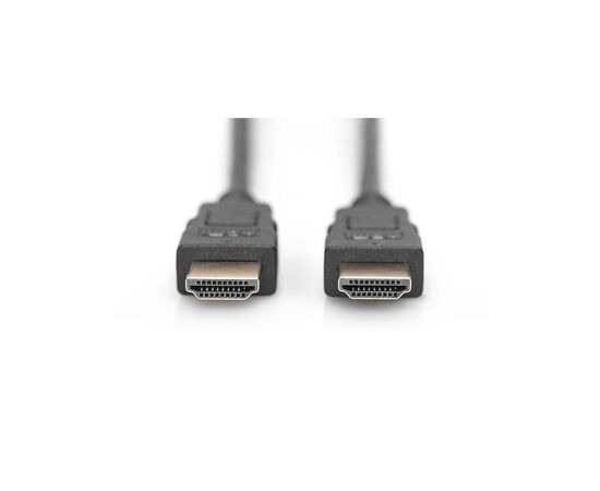 Кабель мультимедийный HDMI to HDMI 2,0m UHD 4K Digitus (AK-330107-020-S), изображение 2 Кабель мультимедийный HDMI to HDMI 2,0m UHD 4K Digitus (AK-330107-020-S), изображение 2