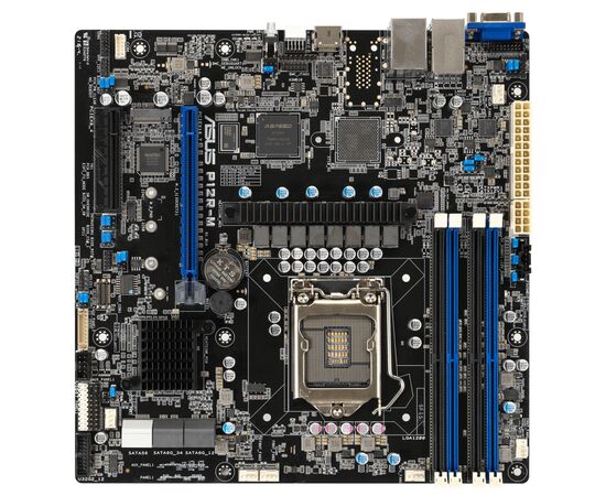 Серверная материнская плата ASUS P12R-M/ASMB10 (90SB09X0-M2UAY0)