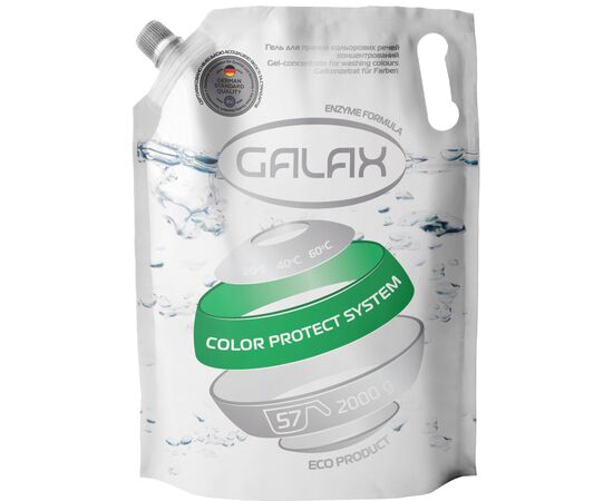 Гель для стирки Galax для цветных вещей 2 кг (4260637720597)