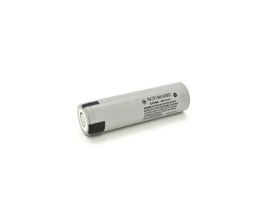 Аккумулятор 18650 Li-Ion NCR18650BD TipTop, 3200mAh, 10A, 4.2/3.6/2.5V, gray Panasonic (NCR18650BD)