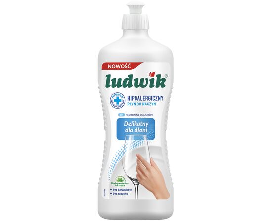 Засіб для ручного миття посуду Ludwik Гіпоалергенний 900 г (5900498028300)