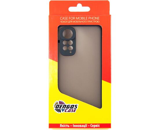 Чехол для моб. телефона Dengos Matte Xiaomi Redmi Note 11 (black) (DG-TPU-MATT-113), изображение 5 Чехол для моб. телефона Dengos Matte Xiaomi Redmi Note 11 (black) (DG-TPU-MATT-113), изображение 5