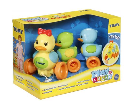 Каталка Tomy Семья утят (4613), изображение 2 Каталка Tomy Семья утят (4613), изображение 2