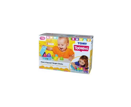 Развивающая игрушка Toomies сортер Цыплята в скорлупе, голубой (E73081), изображение 4 Развивающая игрушка Toomies сортер Цыплята в скорлупе, голубой (E73081), изображение 4