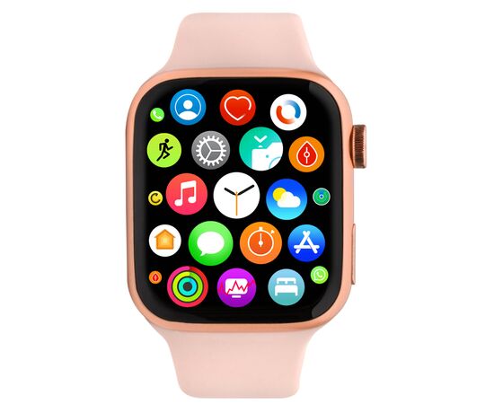 Смарт-часы AURA X2 Pro 44mm Pink (SWAX244P), изображение 2 Смарт-часы AURA X2 Pro 44mm Pink (SWAX244P), изображение 2