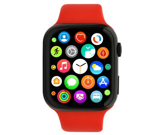 Смарт-часы AURA X2 Pro 44mm Red (SWAX244R), изображение 2 Смарт-часы AURA X2 Pro 44mm Red (SWAX244R), изображение 2