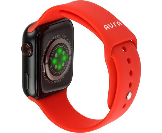 Смарт-часы AURA X2 Pro 44mm Red (SWAX244R), изображение 3 Смарт-часы AURA X2 Pro 44mm Red (SWAX244R), изображение 3