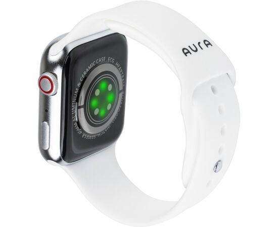 Смарт-часы AURA X2 Pro 44mm White (SWAX244W), изображение 3 Смарт-часы AURA X2 Pro 44mm White (SWAX244W), изображение 3