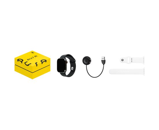 Смарт-часы AURA X3 Pro 47mm Black (SWAX347B), изображение 5 Смарт-часы AURA X3 Pro 47mm Black (SWAX347B), изображение 5