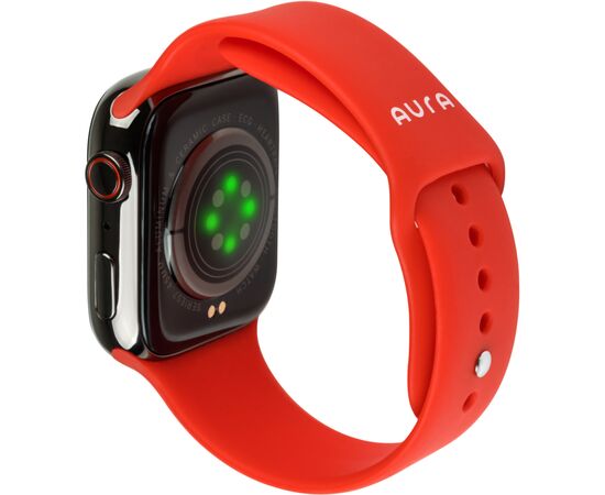 Смарт-часы AURA X3 Pro 47mm Red (SWAX347R), изображение 3 Смарт-часы AURA X3 Pro 47mm Red (SWAX347R), изображение 3