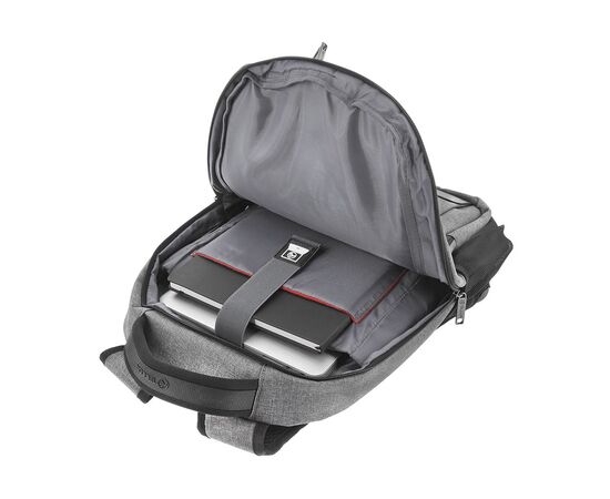 Рюкзак для ноутбука Tellur 15.6" Companion, USB port, Gray (TLL611202), изображение 4 Рюкзак для ноутбука Tellur 15.6" Companion, USB port, Gray (TLL611202), изображение 4