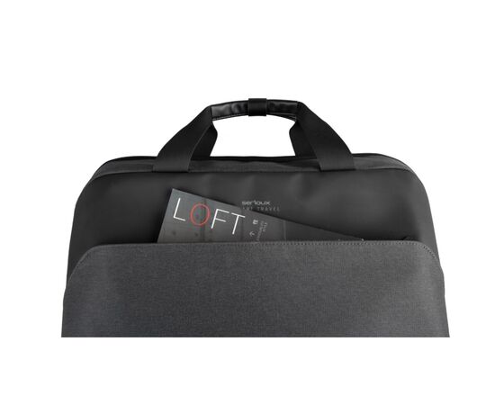 Сумка для ноутбука Serioux 15.6" Smart Travel ST9610, black (SRXNB-ST9610), изображение 4 Сумка для ноутбука Serioux 15.6" Smart Travel ST9610, black (SRXNB-ST9610), изображение 4