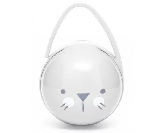 Контейнер для пустышек Suavinex Hygge:Уютные истории серая (306719)
