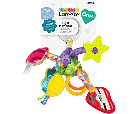 Погремушка Lamaze Tug n Play Knot (T27128), изображение 3 Погремушка Lamaze Tug n Play Knot (T27128), изображение 3