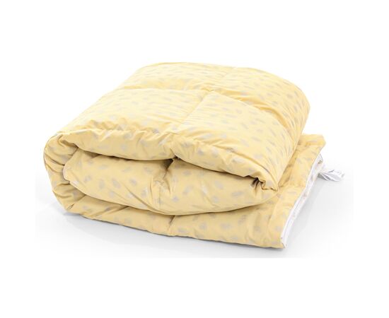 Одеяло MirSon Набор пуховый №2104 Bio-Beige Зима 90% пух одеяло 172х205 + подушка 50х70 упругая (2200003023008), изображение 5