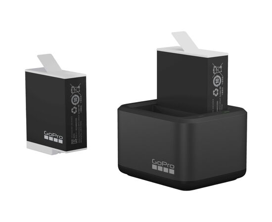 Аксессуар к экшн-камерам GoPro GoPro Dual Battery Charger + battery Enduro 2 pcs for HERO11109 (ADDBD-211-EU), изображение 2 Аксессуар к экшн-камерам GoPro GoPro Dual Battery Charger + battery Enduro 2 pcs for HERO11109 (ADDBD-211-EU), изображение 2