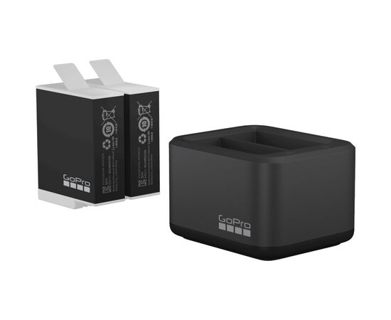 Аксессуар к экшн-камерам GoPro GoPro Dual Battery Charger + battery Enduro 2 pcs for HERO11109 (ADDBD-211-EU), изображение 3 Аксессуар к экшн-камерам GoPro GoPro Dual Battery Charger + battery Enduro 2 pcs for HERO11109 (ADDBD-211-EU), изображение 3