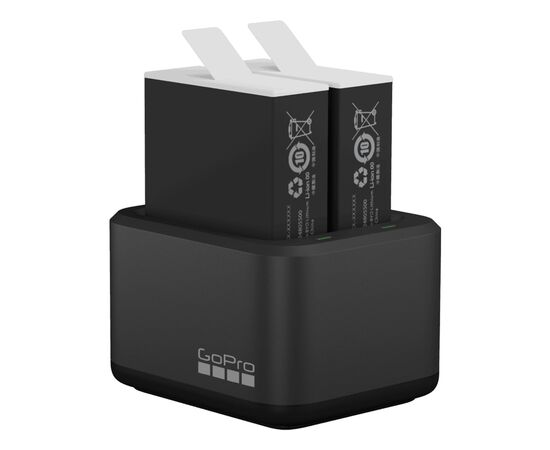 Аксесуар до екшн-камер GoPro GoPro Dual Battery Charger + battery Enduro 2 pcs for HERO11109 (ADDBD-211-EU)
