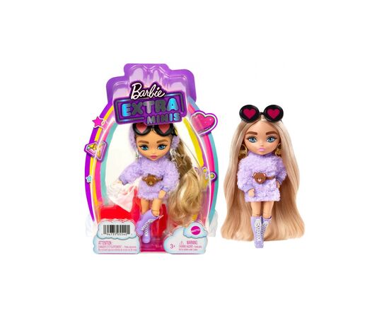 Лялька Barbie Мінілялька "Екстра" ніжна леді (HGP66), зображення 5 Лялька Barbie Мінілялька "Екстра" ніжна леді (HGP66), зображення 5