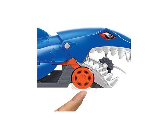 Игровой набор Hot Wheels Грузовик-транспортер "Акулья пасть" (GVG36), изображение 4 Игровой набор Hot Wheels Грузовик-транспортер "Акулья пасть" (GVG36), изображение 4