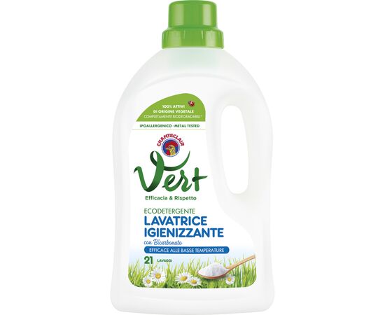 Гель для стирки ChanteClair Vert с бикарбонатом 1071 мл (8015194521509)