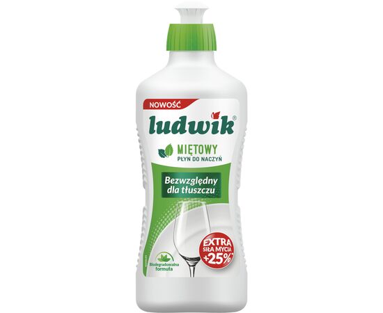Засіб для ручного миття посуду Ludwik М'ята 450 г (5900498028126)