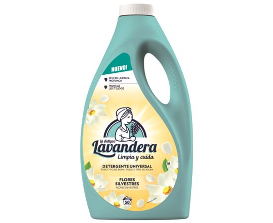 Гель для прання La Antigua Lavandera Польові квіти 2.5 л (8435495826736)