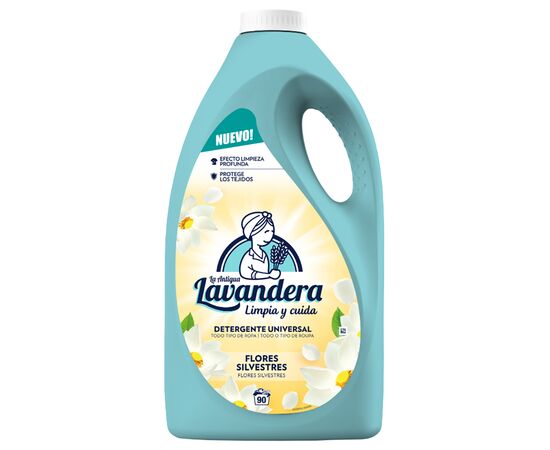 Гель для прання La Antigua Lavandera Польові квіти 4.5 л (8435495820505)