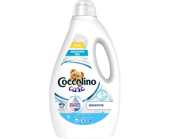 Гель для стирки Coccolino Care Sensitive для деликатной стирки 1.72 л (8720181168550)