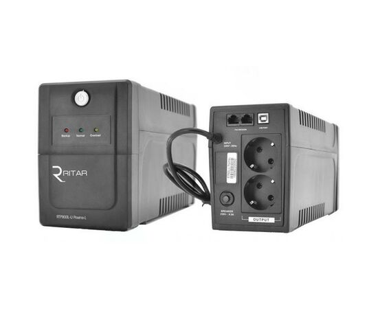 Источник бесперебойного питания Ritar RTP800L-U (480W) Proxima-L (RTP800L-U)